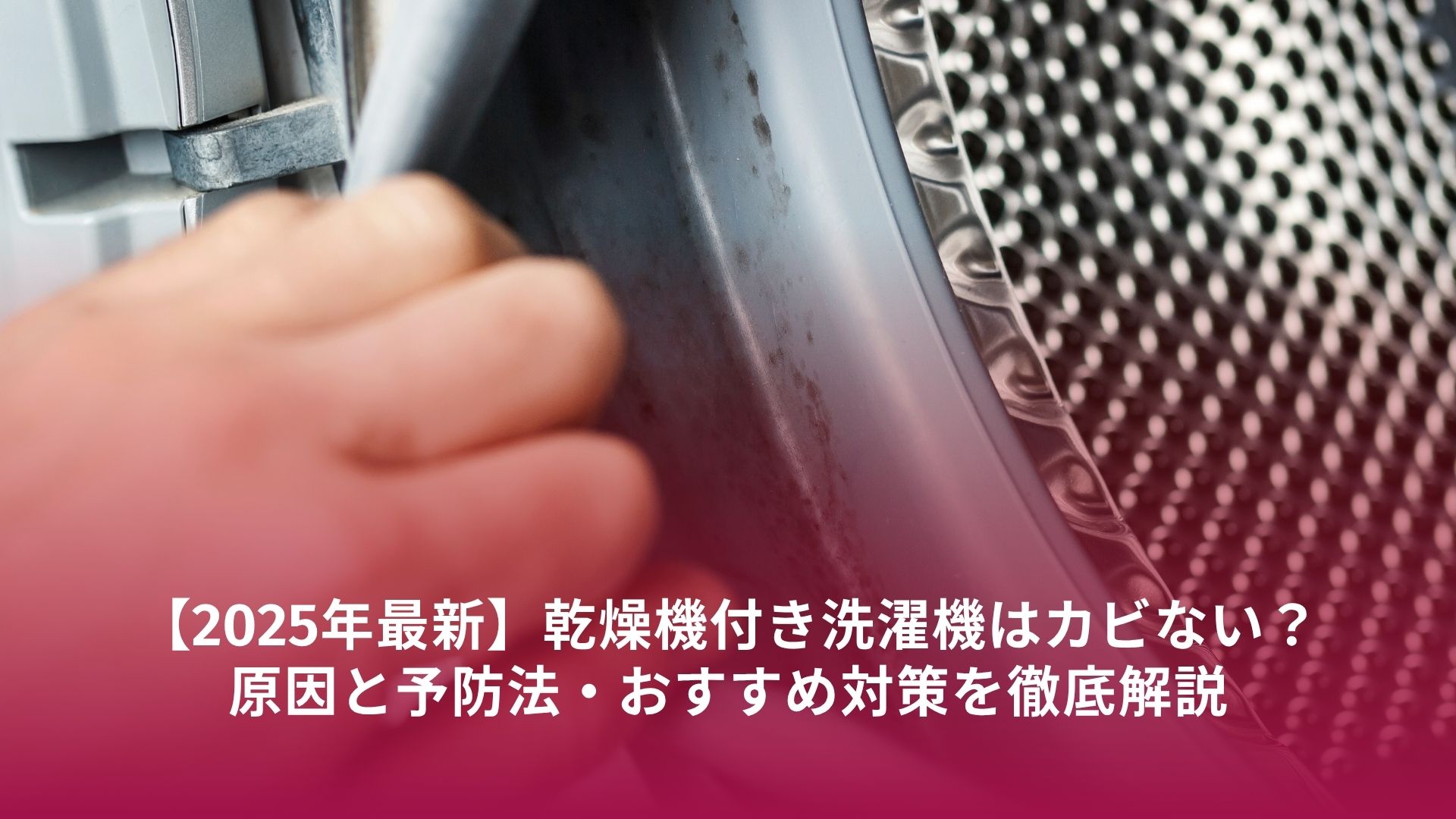 2025年最新】乾燥機付き洗濯機はカビない？原因と予防法・おすすめ対策を徹底解説 – ガス屋のつぶやき